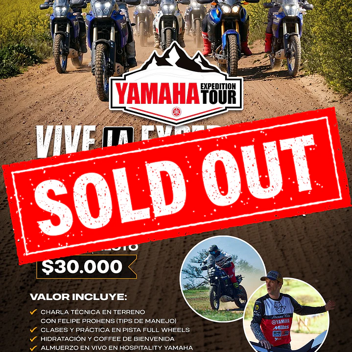 Yamaha Expedition Clínica de Manejo Full Wheels 1
