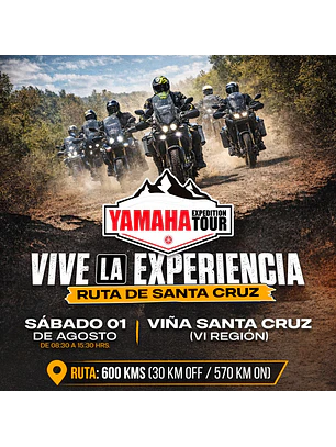 Yamaha Expedition Viña Santa Cruz 2026