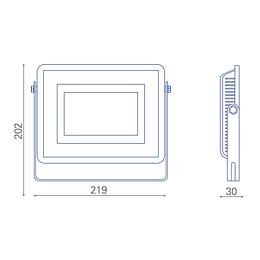 Proyector de Área LED