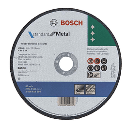 Disco Corte Metal Inoxidable 7" Bosch