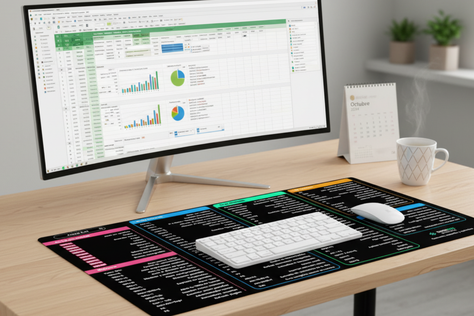 Atajos PAD: Alfombrilla 60x30 cm  1