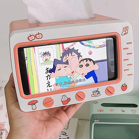 Porta celular con forma de tv 💖