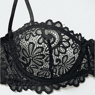 🖤. Conjunto lencería negro