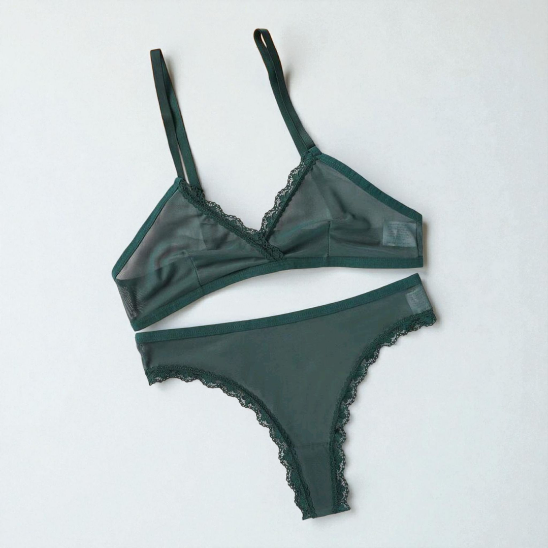 💚. Conjunto transparencia verde  1