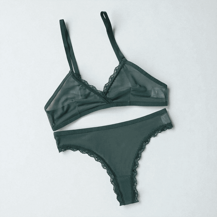 💚. Conjunto transparencia verde  1