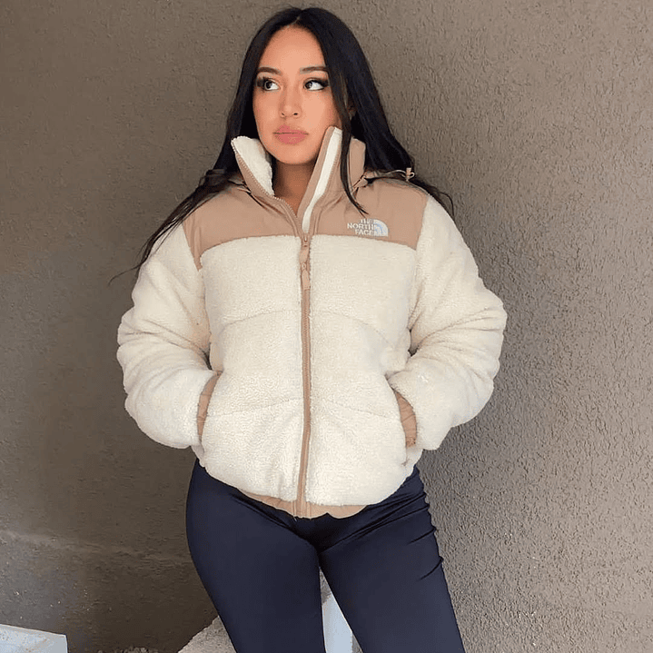 🖤.Chaqueta teddy 600 tnf larga 2
