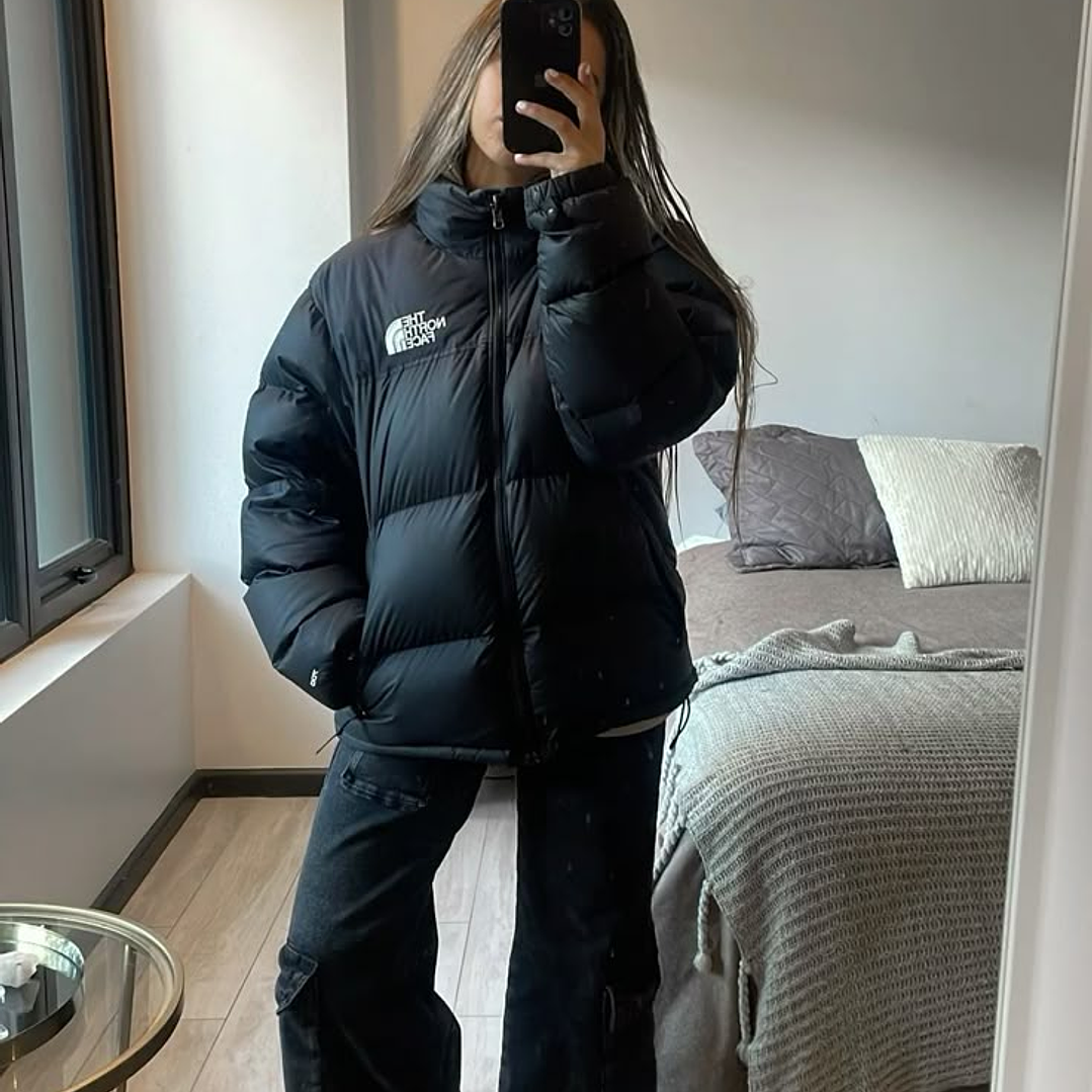 🖤. Chaqueta dupe north face larga 1