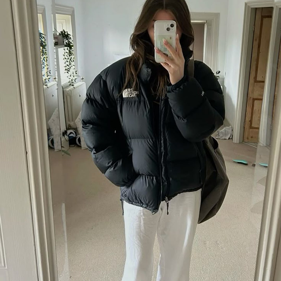 🖤. Chaqueta dupe north face larga 2