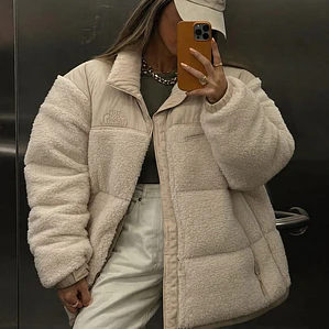 🖤.Chaqueta teddy 600 tnf OVERSIZE 