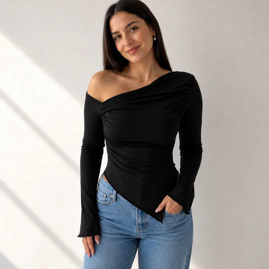 🍒. Polera asimetrica Ana 5