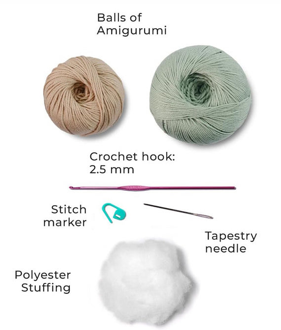 Circulo Kit de Amigurumi - Lovey Blanket - Ursinho 4