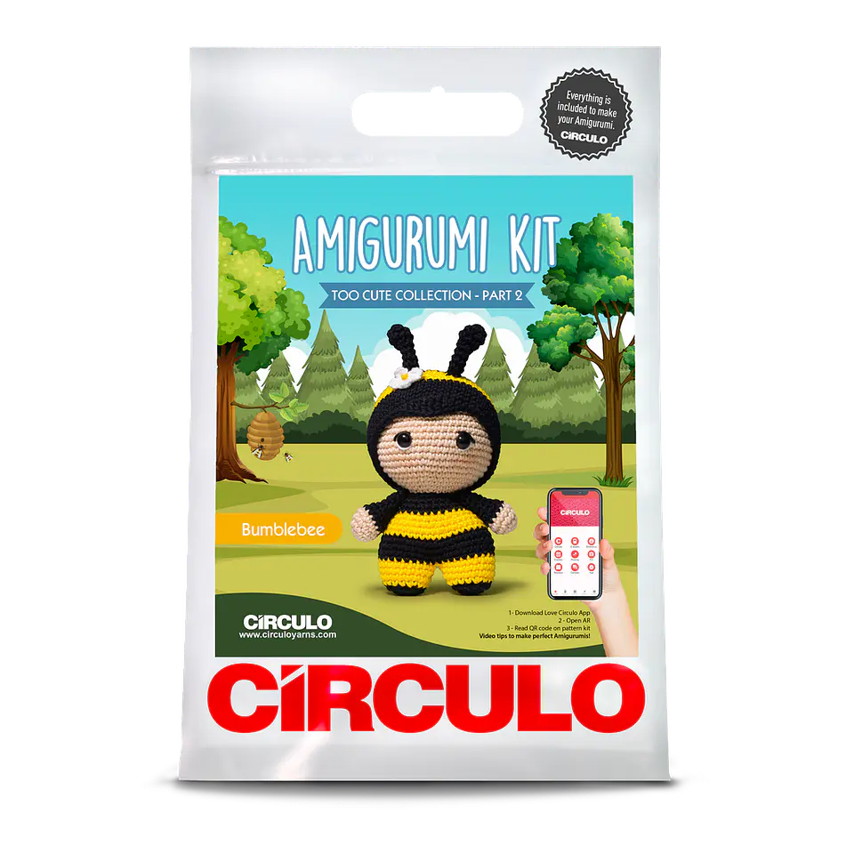 Círculo Kit de Amigurumi - Too Cute 4