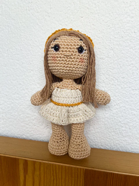 Menina Eva Amigurumi
