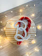 Bengala de Natal Personalizada com Inicial - Thumbnail 6