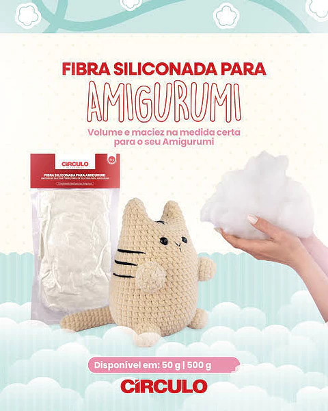 Fibra Siliconada para Amigurumi