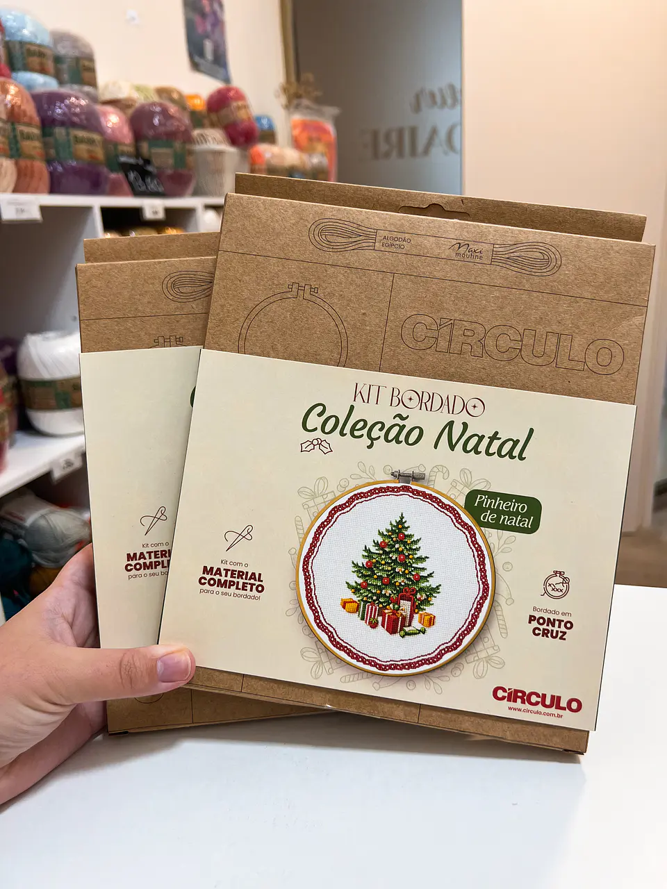 Kit de Bordado – Pinheiro de Natal 2