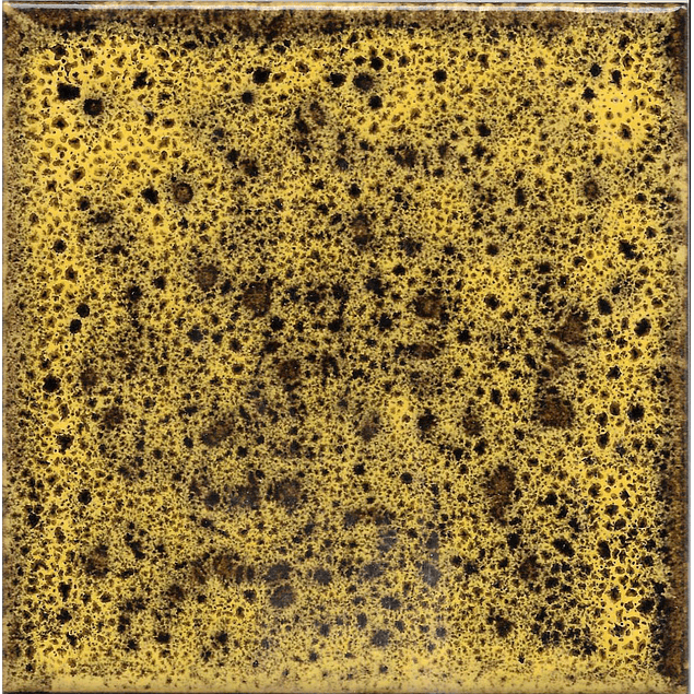 Tile 10x10cm - Effect Colors - Klee Line - Yellow color