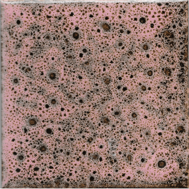 Azulejo 10x10cm - Cores de Efeito - Linha Klee - Cor Rosa