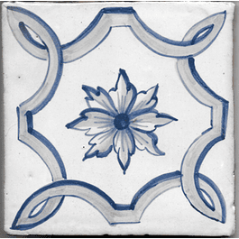 Azulejo para Restauro - Antigo Padrão 17