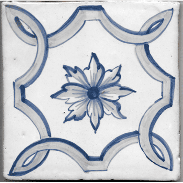 Azulejo para Restauro - Antigo Padrão 17