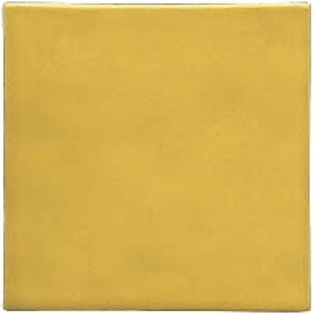 Handmade tile - Color Yellow Light