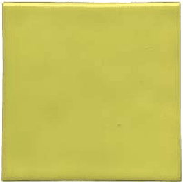 Carreau fait à la main - Couleur jaune citron