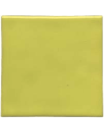 Handmade Tile - Color Yellow Lemon