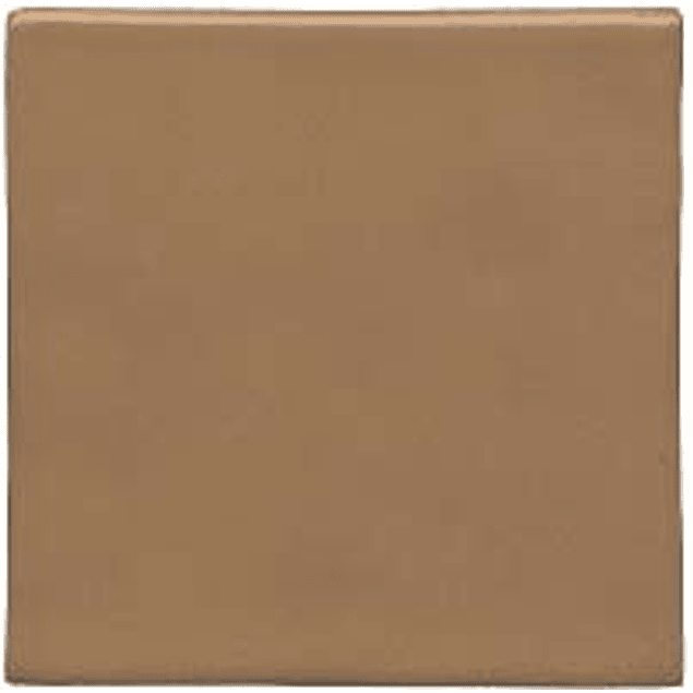 Hand made tile - Caramel color