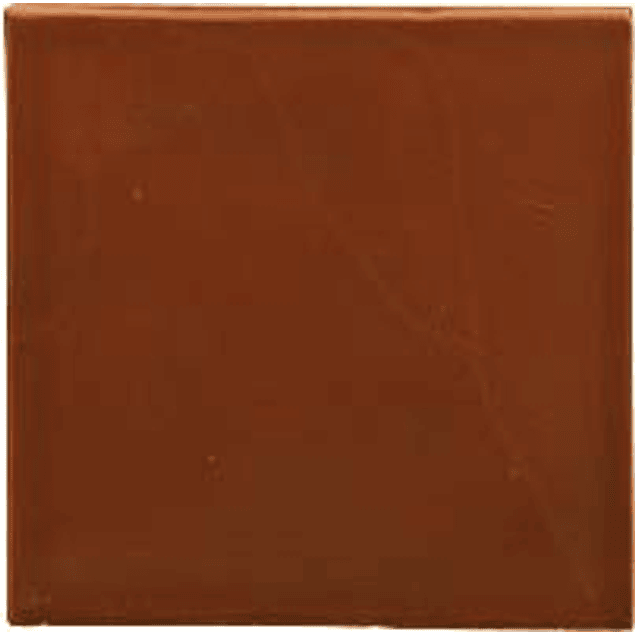 Handmade tile - Color Light Brown