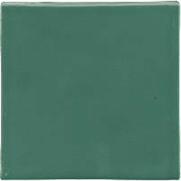 Carreau fait à la main - Couleur Jade vert