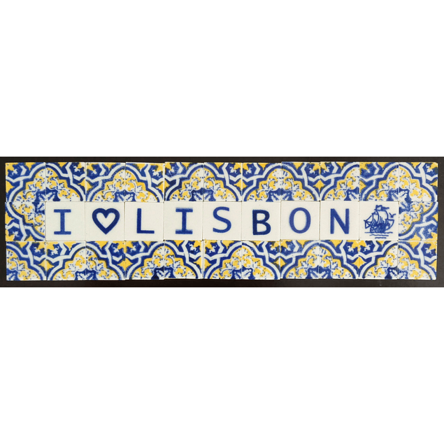 Signe "J'aime Lisbonne"