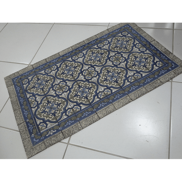 Floor tile Blue 1