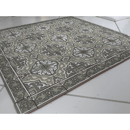 Floor Tile Rug - Green 1
