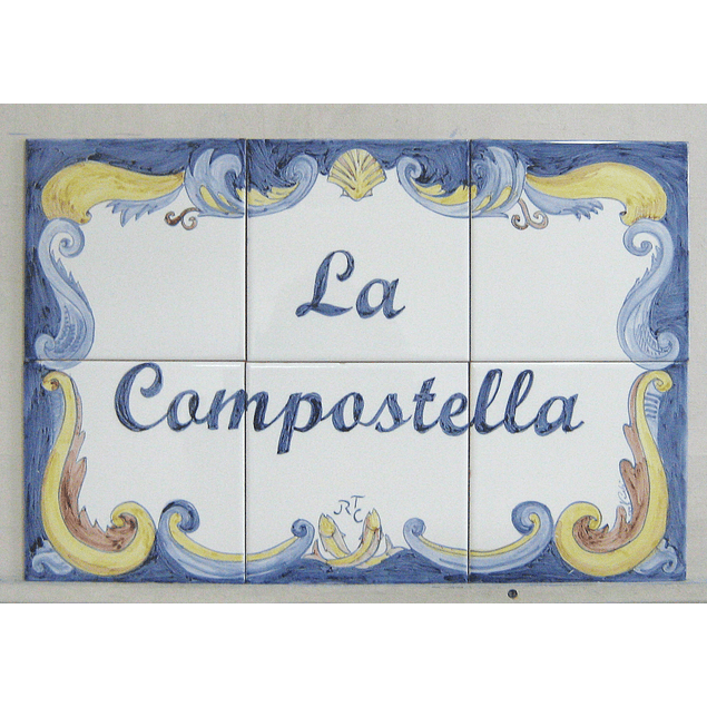 Large tile Panel with text