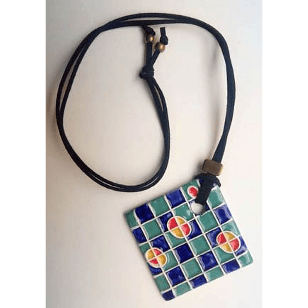 Necklace "Tiles and Mandalas" I