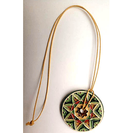 Necklace "Tiles and Mandalas" IV