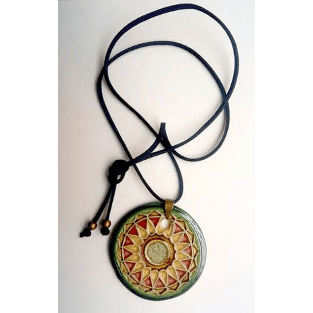 Necklace "Tiles and Mandalas" VI