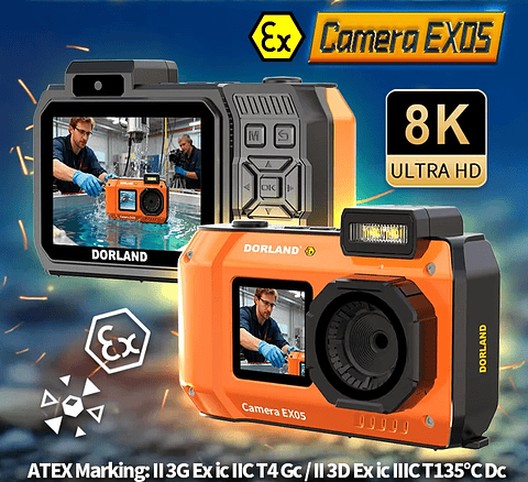 Cámara Digital Intrínseca ATEX IP 68 EX05