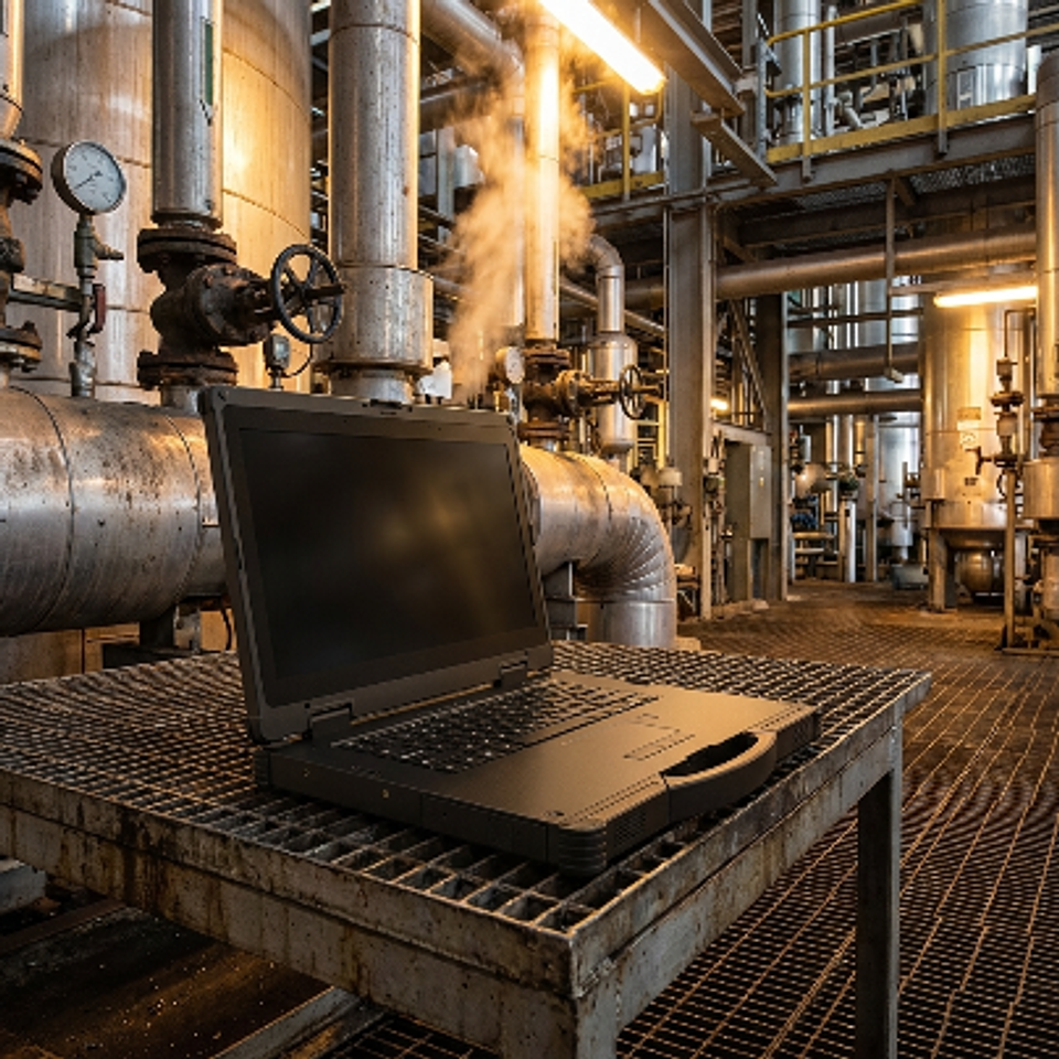 Laptop Cenava W14U Rugged Industrial IP65 14 Pulgadas Intel I5 16 GB 256 SSD Windows 4