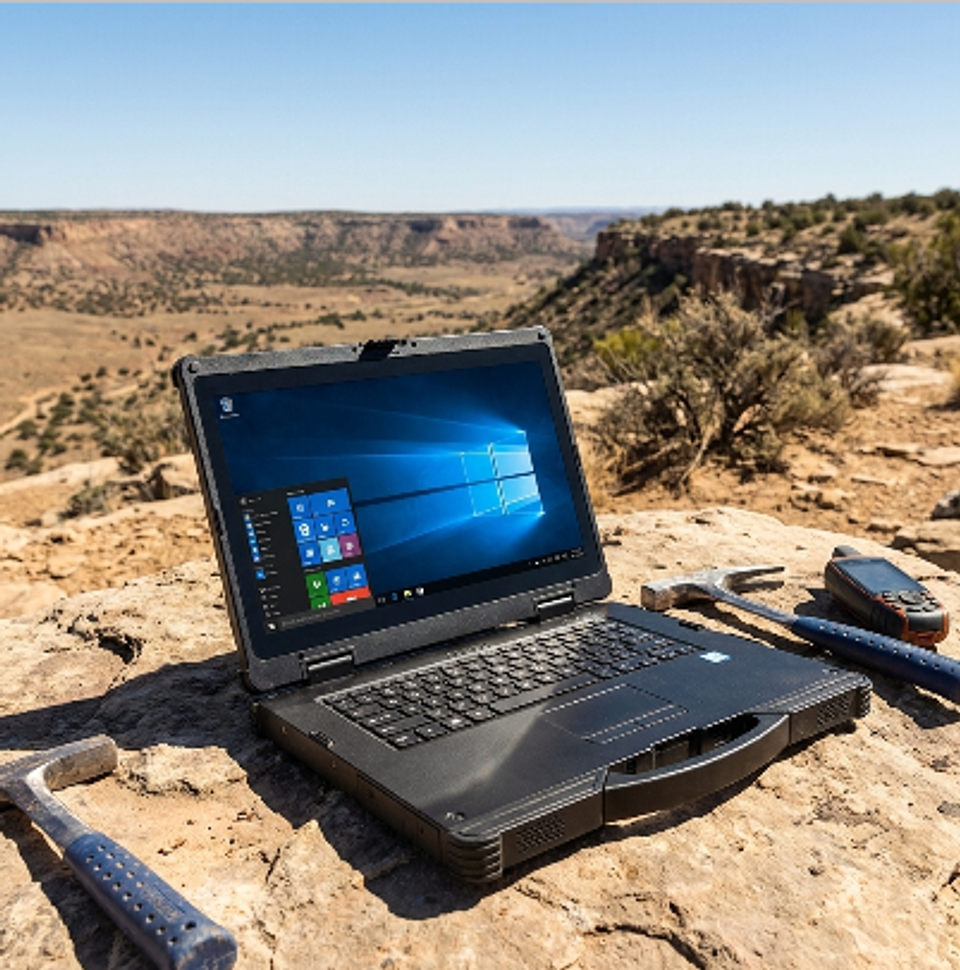 Laptop Cenava W14U Rugged Industrial IP65 14 Pulgadas Intel I5 16 GB 256 SSD Windows 13