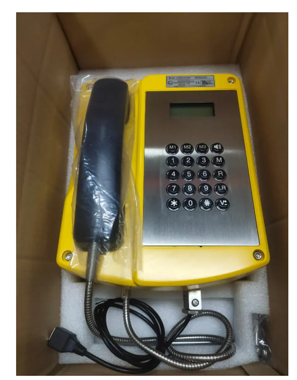 Telefono Industrial de pared ATEX And IECEx Zone 1 & 2, a prueba de Explosiones 4