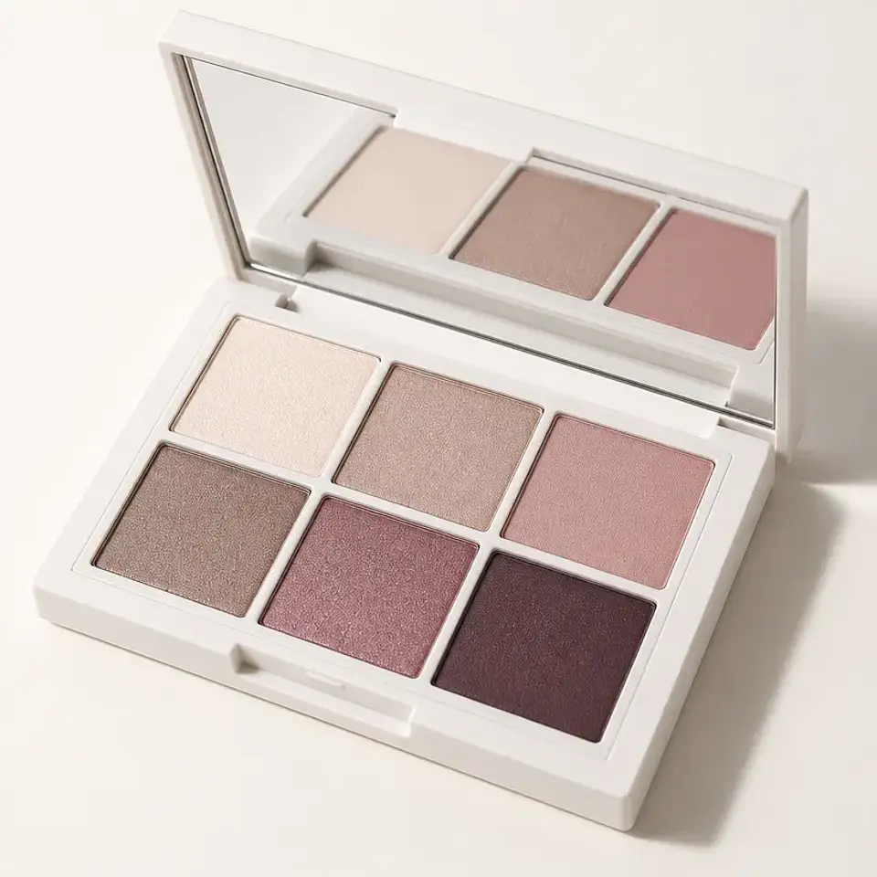 Paleta de Sombras Velour Ciruela 6 tonos 1