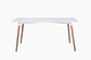MESA DE COMEDOR TORINO BLANCA 160X80  - Miniatura 1