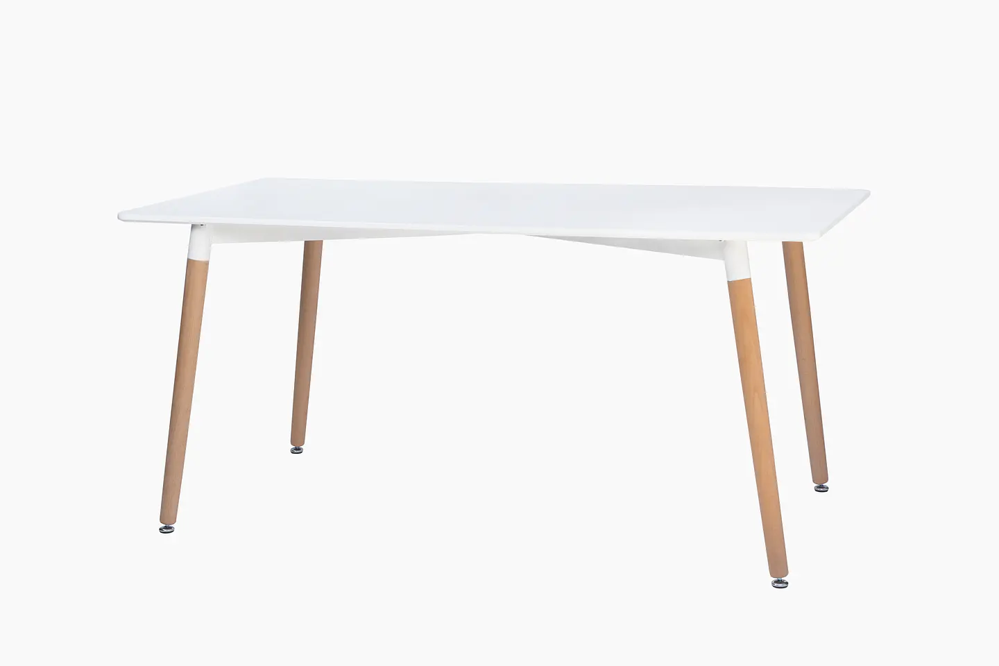 MESA DE COMEDOR TORINO BLANCA 160X80  2