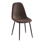 COMEDOR XTREME 150X90 NAT 6 SILLAS EAMS TAPIZ CAFÉ PATA CAFE - Miniatura 5