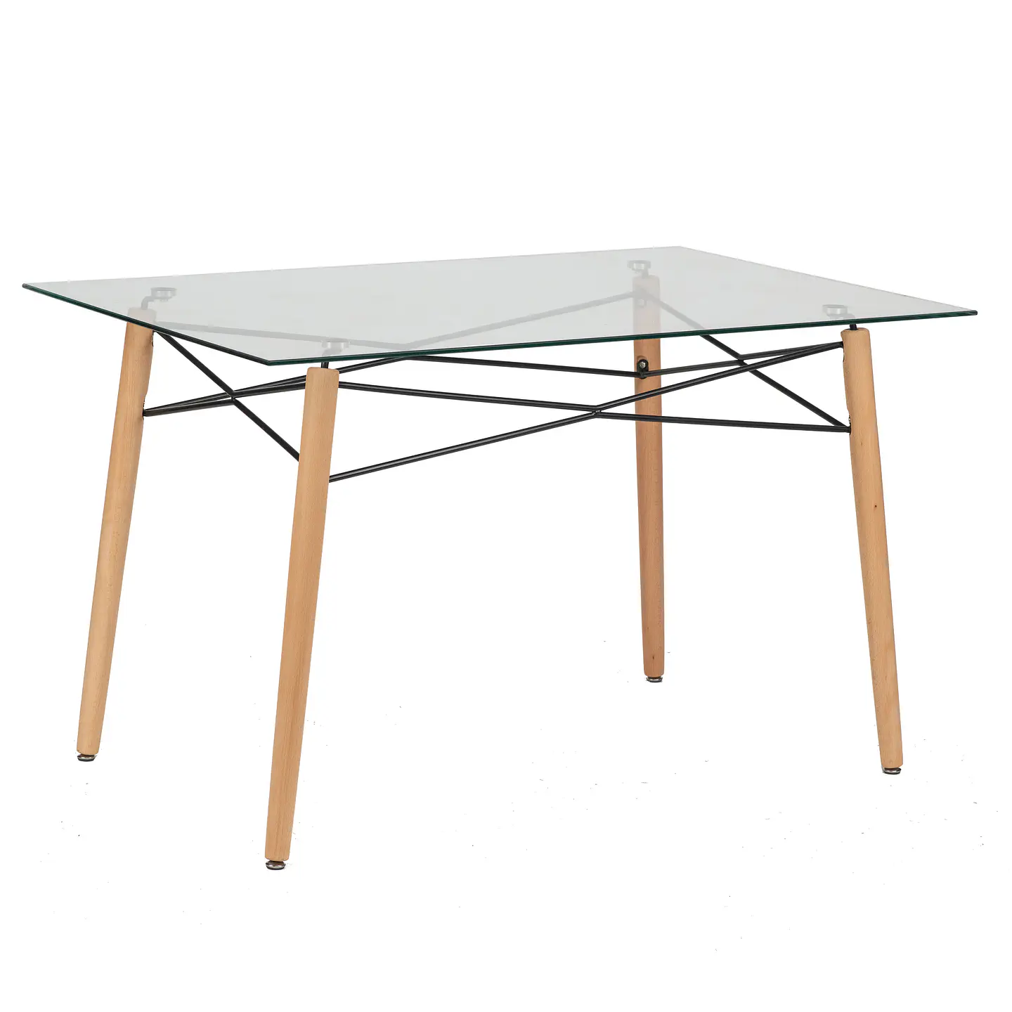 MESA VIDRIO CREATIVE GLASS  120X80cm 1