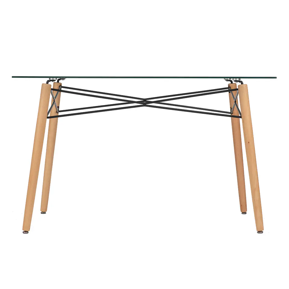 MESA VIDRIO CREATIVE GLASS  120X80cm 3