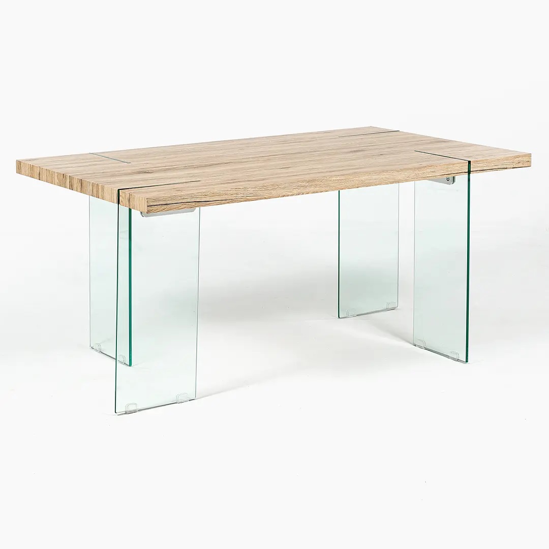 MESA DE COMEDOR ELEGANCE NATURAL 180x90x75cm