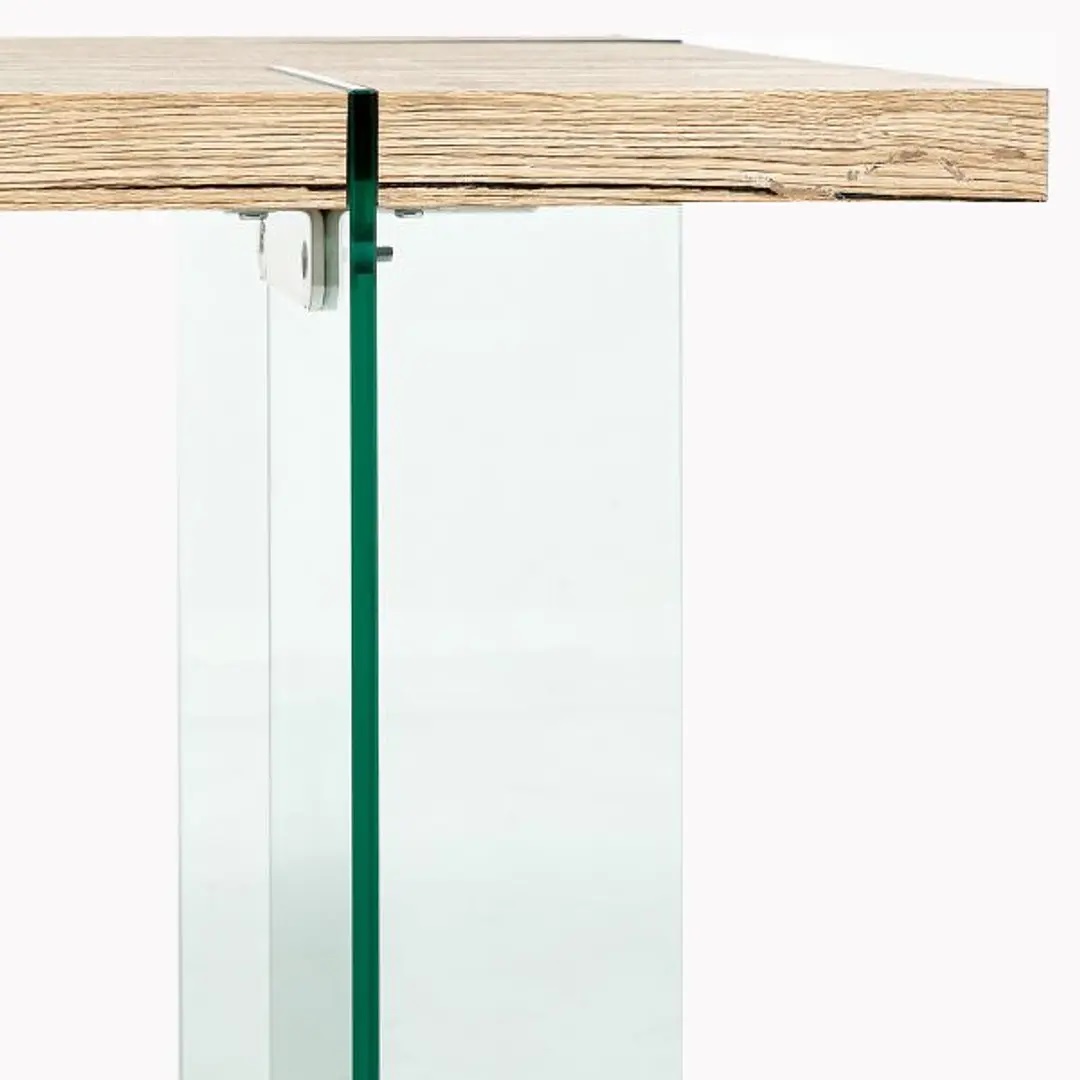 MESA DE COMEDOR ELEGANCE NATURAL 180x90x75cm 3