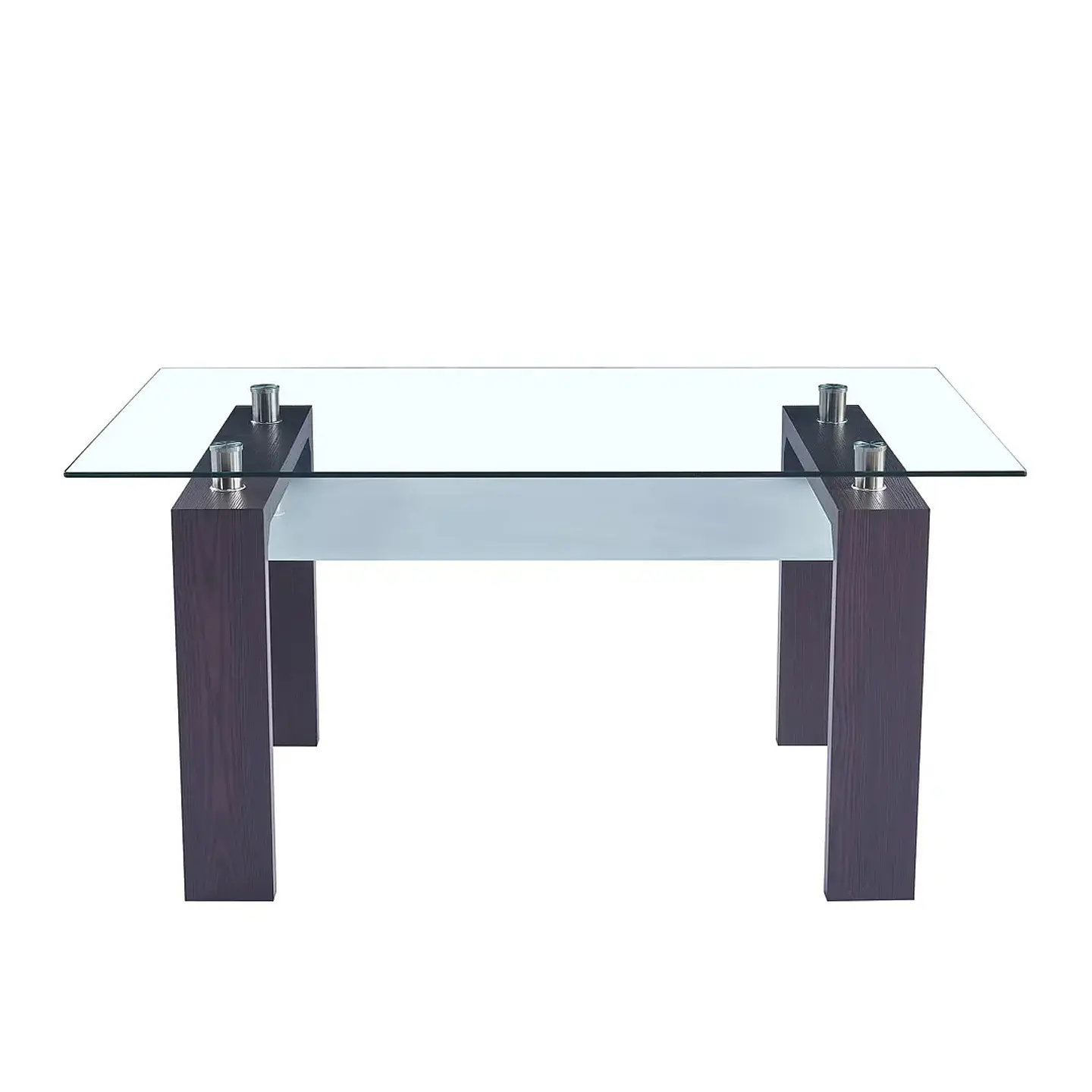 MESA DE COMEDOR CRYSTAL WOOD CAFE 150X90cm 2